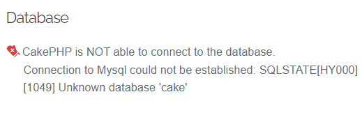 CakePHP4でデータベースに接続する方法【初期設定】
